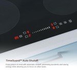 Rangaire 36" Induction Cooktop with 5 Burners