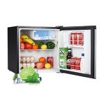 Upstreman 1.7 Cu.ft Mini Fridge with Freezer