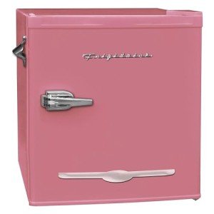 Frigidaire Retro Compact Mini Fridge, Pink