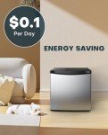 Upstreman 1.7 Cu.ft Mini Fridge with Freezer