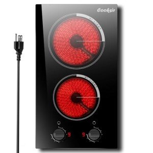 Cooksir 2-Burner Electric Cooktop with Safety Features