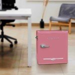 Frigidaire Retro Compact Mini Fridge, Pink