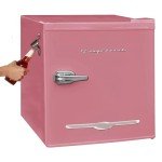 Frigidaire Retro Compact Mini Fridge, Pink