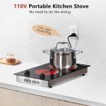 Cooksir 2-Burner Electric Cooktop with Safety Features