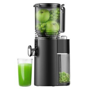 6.1" Cold Press Juicer with High Juice Yield