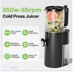 6.1" Cold Press Juicer with High Juice Yield