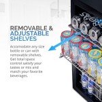 NewAir Mini Beverage Cooler, 90 Can Capacity