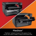 Ninja 13-in-1 Double Oven with FlexDoor, Black
