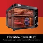 Ninja 13-in-1 Double Oven with FlexDoor, Black
