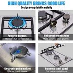 Dual Fuel 2-Burner Propane Gas Stove Top