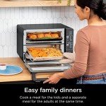 Ninja 13-in-1 Double Oven with FlexDoor, Black