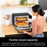 Ninja 13-in-1 Double Oven with FlexDoor, Black