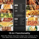 Ninja 13-in-1 Double Oven with FlexDoor, Black