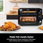 Ninja 13-in-1 Double Oven with FlexDoor, Black