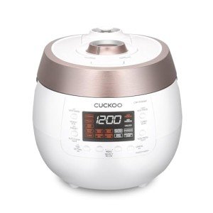 Cuckoo 6-Cup Twin Pressure Rice Cooker & Warmer