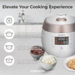 Cuckoo 6-Cup Twin Pressure Rice Cooker & Warmer