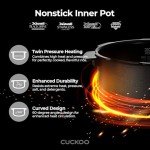 Cuckoo 6-Cup Twin Pressure Rice Cooker & Warmer