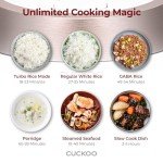 Cuckoo 6-Cup Twin Pressure Rice Cooker & Warmer