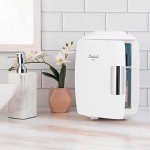 Cooluli Portable Mini Fridge for Drinks and Snacks