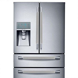 Miaowater 4-Piece Refrigerator Handle Covers - Grey