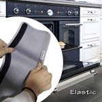Miaowater 4-Piece Refrigerator Handle Covers - Grey