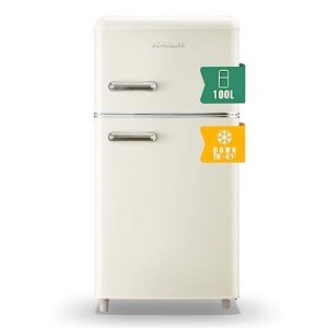 Retro 3.5 Cu.ft Compact Mini Fridge with Freezer