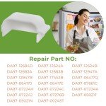 Samsung Refrigerator Door Flipper Repair Part - White