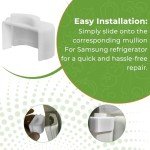 Samsung Refrigerator Door Flipper Repair Part - White