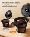 Famiworths Single Serve Coffee Maker for K Cups