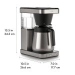 OXO Brew 8-Cup Coffee Maker, Stainless Steel