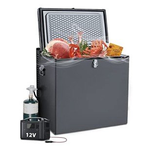 SMETA 3-Way Propane Chest Freezer for Camping