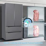 Smad 36" Stainless Steel French Door Refrigerator