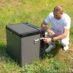 SMETA 3-Way Propane Chest Freezer for Camping