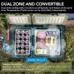 Whynter 90 Quart Dual Zone Portable Fridge