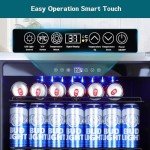 24" Outdoor Beverage Cooler - Stainless Steel Fridge