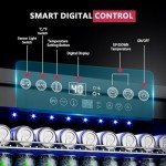 Icyglee 24" Stainless Steel Beverage Refrigerator