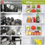 10 Stackable Clear Food Storage Containers Set