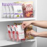 ClearSpace Kitchen Storage Bins with Dividers (2 Pack)