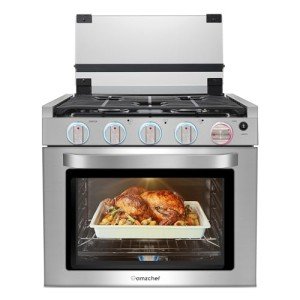 AMZCHEF 21" RV Gas Range Stove with 3 Burners