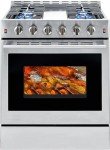 30" Freestanding Gas Range with Convection Oven
