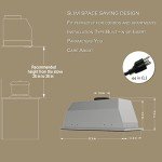 FIREGAS 30" Range Hood Insert with Gesture Control