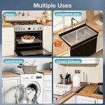 Stainless Steel Stove Gap Covers (2PCS)