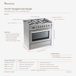 Rang Aire 36" Gas Range with Convection Oven
