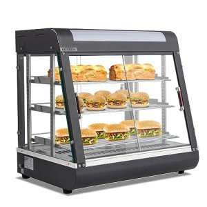 ROVSUN 26" Electric 3-Tier Food Warmer Display