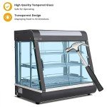 ROVSUN 26" Electric 3-Tier Food Warmer Display