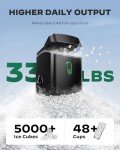 Silonn Countertop Nugget Ice Maker with Self-Cleaning