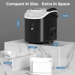Countertop Nugget Ice Maker for Home & Office