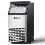 100 lbs/24H Stainless Steel Ice Maker Machine