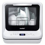 COMFEE' Portable Countertop Dishwasher with Water Tank
