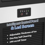 70LBS/24H Commercial Ice Maker for Home & Office